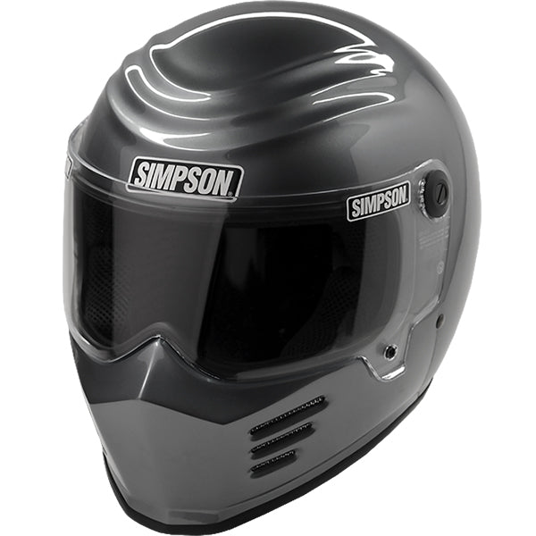 studio product photo of Simpson SKU 28315XL1, sizes XS, SM, MD, LG, XL, XXL for motorcycle helmet, street bike, full-face helmet, and powersports use.