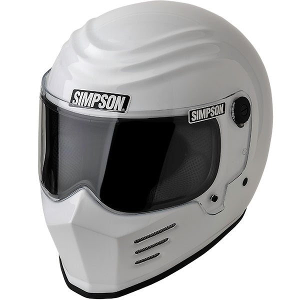 studio product photo of Simpson SKU 28315XX1, sizes XS, SM, MD, LG, XL, XXL for motorcycle helmet, street bike, full-face helmet, and powersports use.