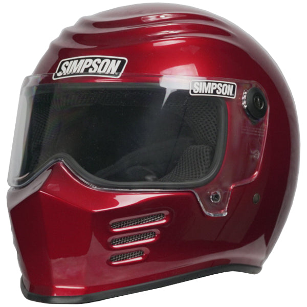 studio product photo of Simpson SKU 28315M1, sizes XS, SM, MD, LG, XL, XXL for motorcycle helmet, street bike, full-face helmet, and powersports use.