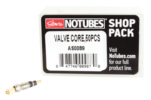 Stan's - Replacement Valve Core (MTB) - Silver - 50/Count - SKU: AS0089