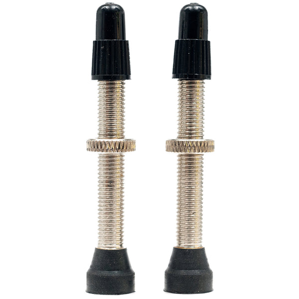Stan's - Tubeless Universal Brass Valve Stem (MTB) - Silver - 43mm - SKU: AS0290 - alternate view