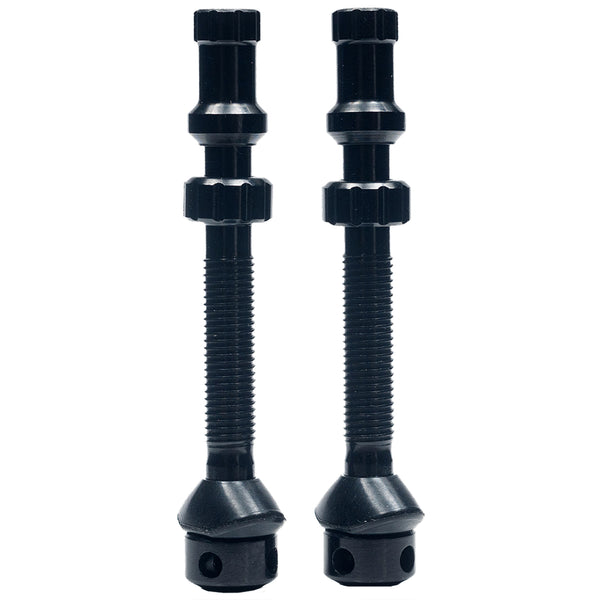 Stan's - Tubeless Universal+ Alloy Valve Stem (MTB) - Black - 43mm - SKU: AS0234