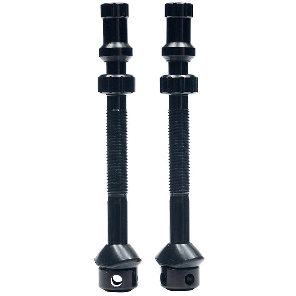 Stan's - Tubeless Universal+ Alloy Valve Stem (MTB) - Black - 53mm - SKU: AS0235