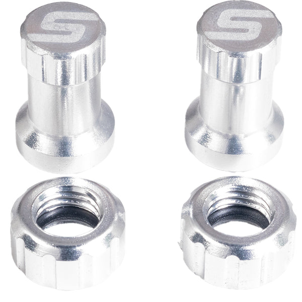 Stan's - Tubeless Valve Color Kits (MTB) - Silver - SKU: AS0296