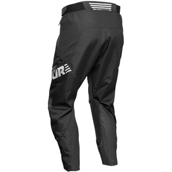 Product image of thor terrain in the boot pant black 1 motocross boots showing design and colorway | Available at BTO Sports