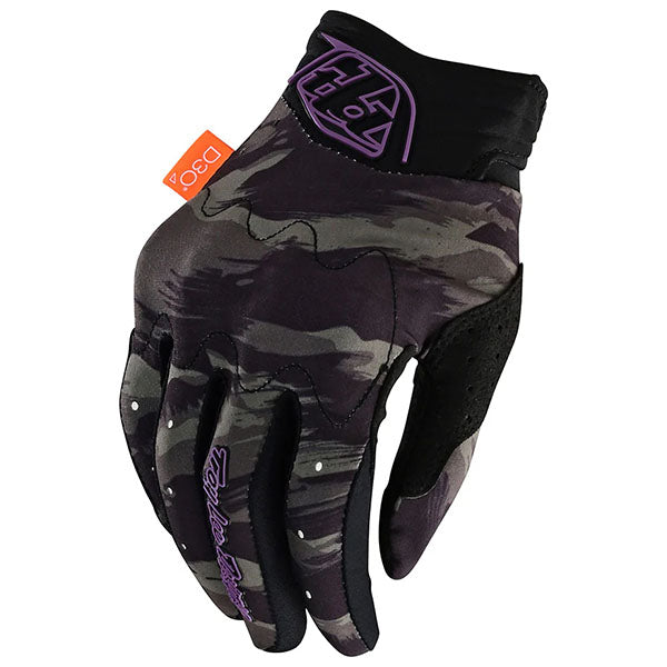 Product image of Troy Lee Designs Mountain Bike 24 gambit glove womens 0001 TLD WGAMBIT GLOVE BRUSHEDCAMO ARM 01 4fb2750f 5d15 48fd bbfd 9110168f18a7 motocross gloves showing fit, construction, and colorway | Available at BTO Sports