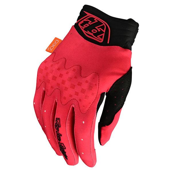 Product image of Troy Lee Designs Mountain Bike 24 gambit glove womens 0003 TLD WGAMBIT GLOVE SOLID FIRCRK 01 d535aa2c ac74 4483 9f31 da10bafcf30d motocross gloves showing fit, construction, and colorway | Available at BTO Sports