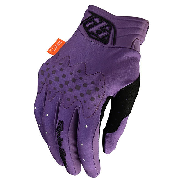 Product image of Troy Lee Designs Mountain Bike 24 gambit glove womens 0005 TLD WGAMBIT GLOVE SOLID ORC 01 ba594b09 a99b 4114 8eb9 1388be39a0a9 motocross gloves showing fit, construction, and colorway | Available at BTO Sports
