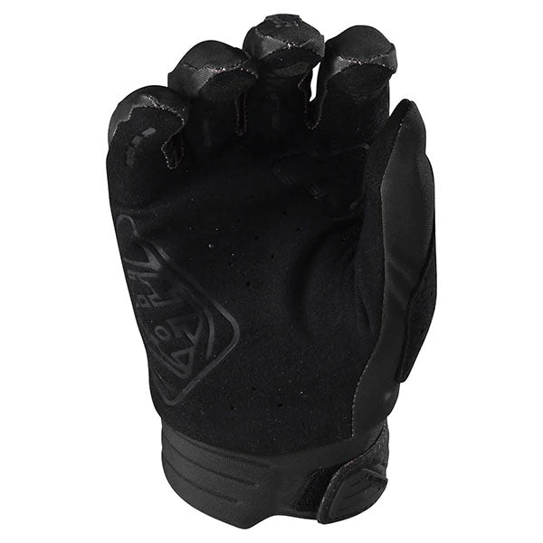 Product image of Troy Lee Designs Mountain Bike 24 gambit glove womens 0007 TLD WGAMBIT GLOVE SOLID BLK 02 c5763ec6 8300 405f 967a e67e7a679ef5 motocross gloves showing fit, construction, and colorway | Available at BTO Sports