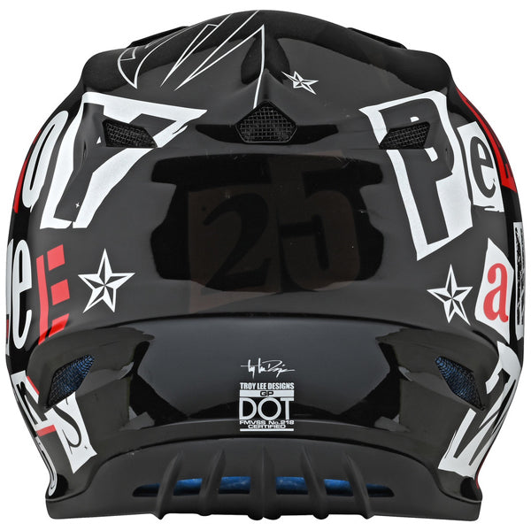 Image of Troy Lee Designs SKU 1030170 GP Anarchy Helmet Size: SM Colors: BLACK (SKU 1030170)