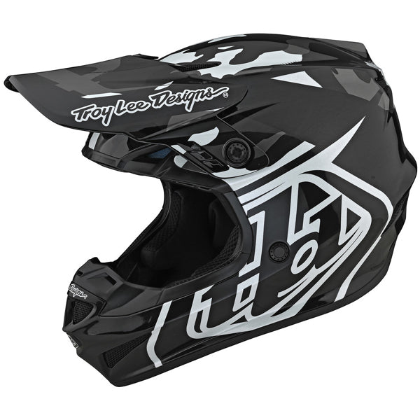 Image of Troy Lee Designs SKU 1032530 GP Overload Camo Helmet Size: XS Colors: Army Green (SKU 1032530)