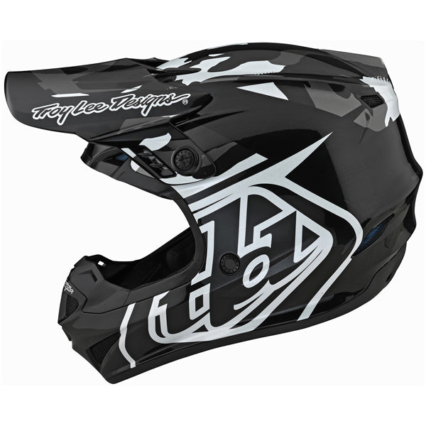 Image of Troy Lee Designs SKU 1032530 GP Overload Camo Helmet Size: XS Colors: Army Green (SKU 1032530)