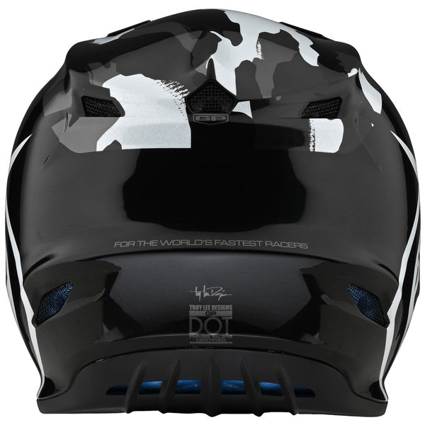Image of Troy Lee Designs SKU 1032530 GP Overload Camo Helmet Size: XS Colors: Army Green (SKU 1032530)