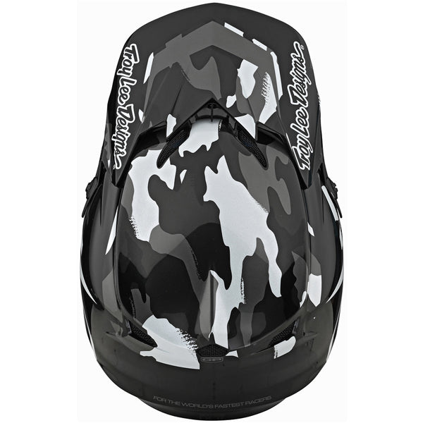 Image of Troy Lee Designs SKU 1032530 GP Overload Camo Helmet Size: XS Colors: Army Green (SKU 1032530)