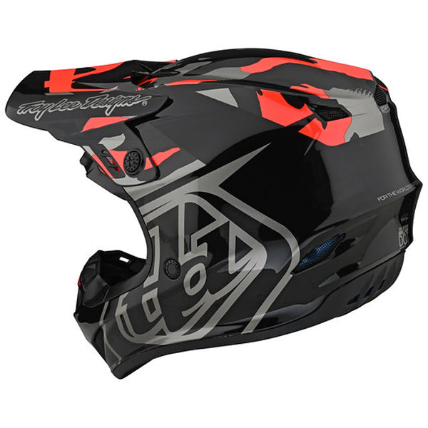Image of Troy Lee Designs SKU 1032530 GP Overload Camo Helmet Size: XS Colors: Army Green (SKU 1032530)