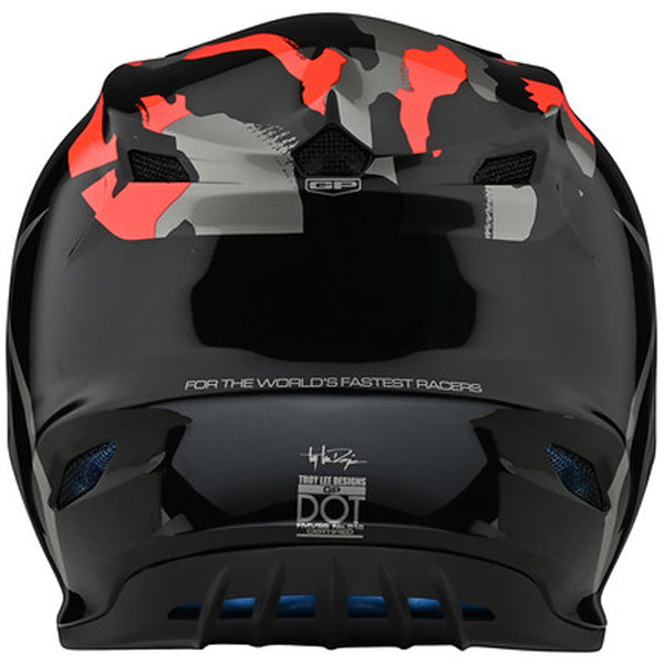 Image of Troy Lee Designs SKU 1032530 GP Overload Camo Helmet Size: XS Colors: Army Green (SKU 1032530)