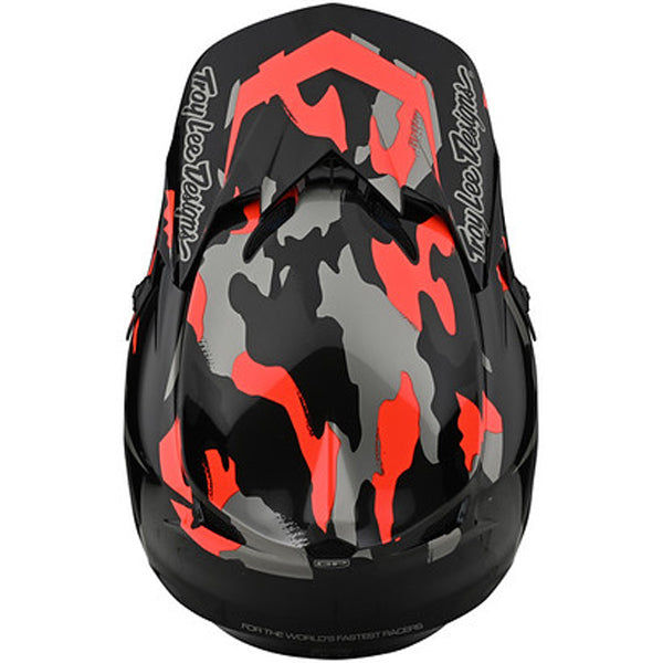 Image of Troy Lee Designs SKU 1032530 GP Overload Camo Helmet Size: XS Colors: Army Green (SKU 1032530)
