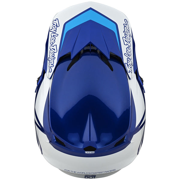 Image of Troy Lee Designs SKU 1042520 GP Overload Helmet (Youth) Size: Y-MD Colors: BLUE (SKU 1042520)
