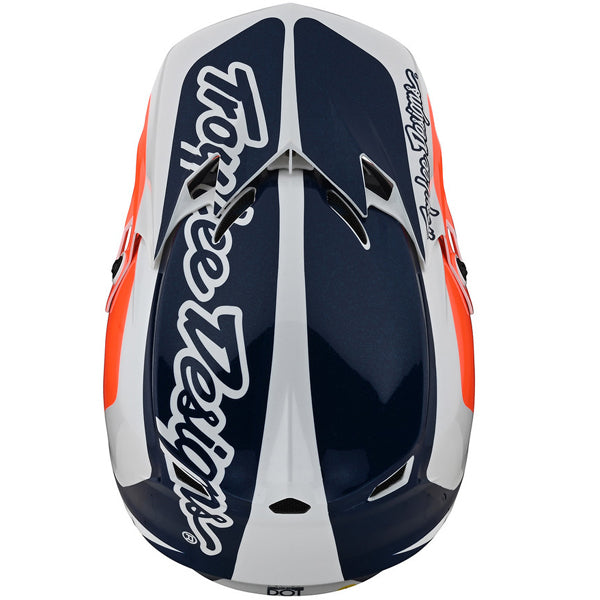 Image of Troy Lee Designs SKU 1091330 SE4 Polyacrylite Corsa Helmet Size: XS Colors: ORANGE (SKU 1091330)