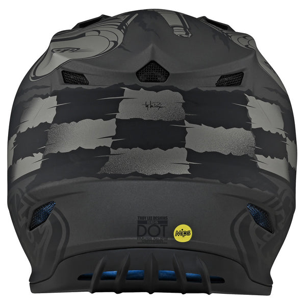 Image of Troy Lee Designs SKU 1092500 SE4 Polyacrylite Strike Helmet Size: XS Colors: GRAY (SKU 1092500)