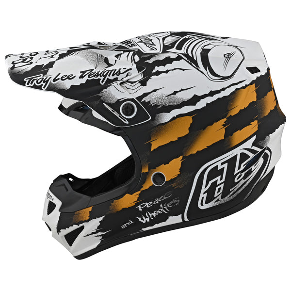 Image of Troy Lee Designs SKU 1092500 SE4 Polyacrylite Strike Helmet Size: XS Colors: GRAY (SKU 1092500)