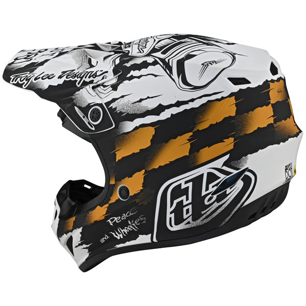Image of Troy Lee Designs SKU 1092500 SE4 Polyacrylite Strike Helmet Size: XS Colors: GRAY (SKU 1092500)