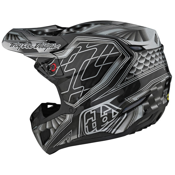 Image of Troy Lee Designs SKU 1719680 SE5 Carbon Low Rider Helmet Size: XS Colors: BLACK (SKU 1719680)