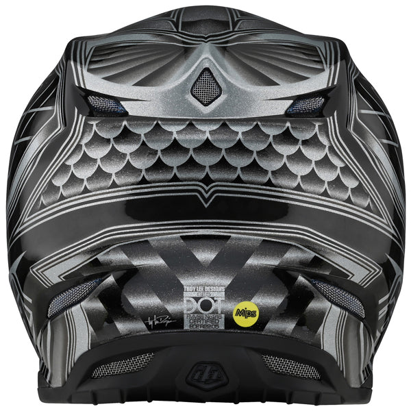 Image of Troy Lee Designs SKU 1719680 SE5 Carbon Low Rider Helmet Size: XS Colors: BLACK (SKU 1719680)