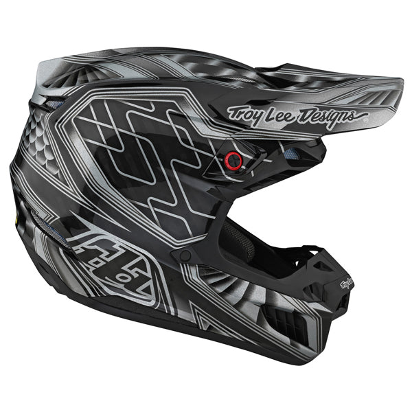 Image of Troy Lee Designs SKU 1719680 SE5 Carbon Low Rider Helmet Size: XS Colors: BLACK (SKU 1719680)
