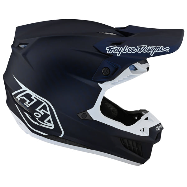 Image of Troy Lee Designs SKU 1714370 SE5 Carbon Stealth Helmet Size: XS Colors: NAVY (SKU 1714370)