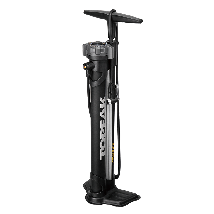 Topeak - JoeBlow Booster Floor Pump (MTB) - Black/Silver - Booster - SKU: TJB-BST3
