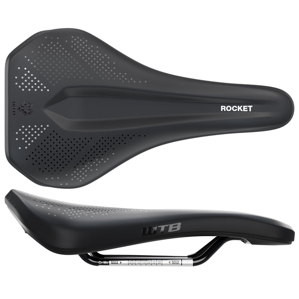 WTB - Rocket Saddle (MTB) - Black - CrMo - SKU: W065-0743
