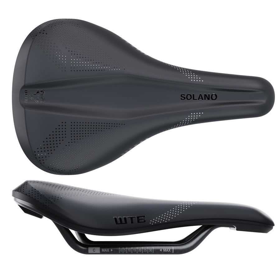 WTB - Solano Saddle (MTB) - Black - 240x142 - SKU: W065-0733