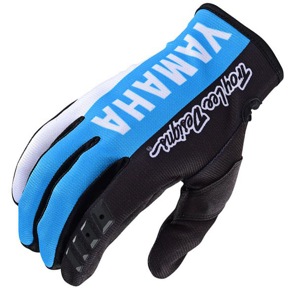Troy Lee Designs - Yamaha GP Gloves - color:BlkCyan size:M