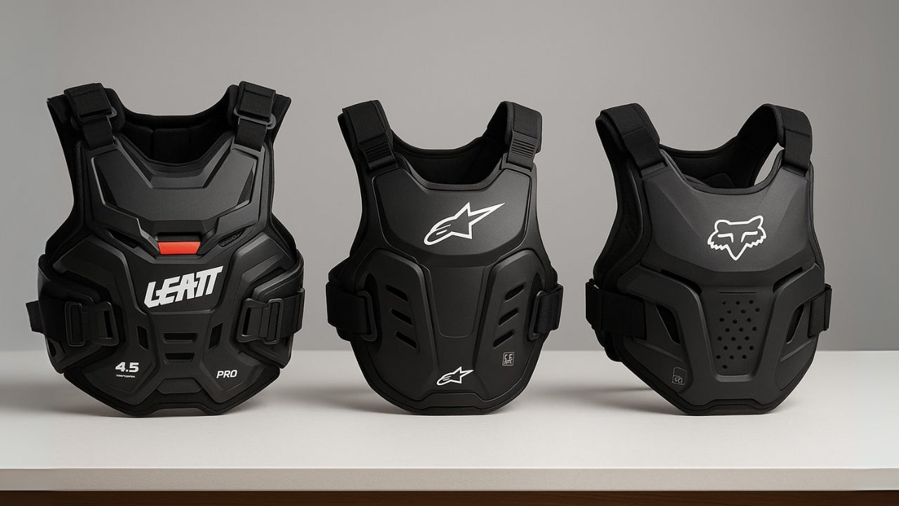 Leatt vs Alpinestars vs Fox Chest Protectors: Which Should You Choose?