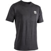 Professional studio photo of Leatt Tech T-Shirt; showing tee fit, printed graphics, and crew neckline; SKU 50260816; Sizes: S-3XL