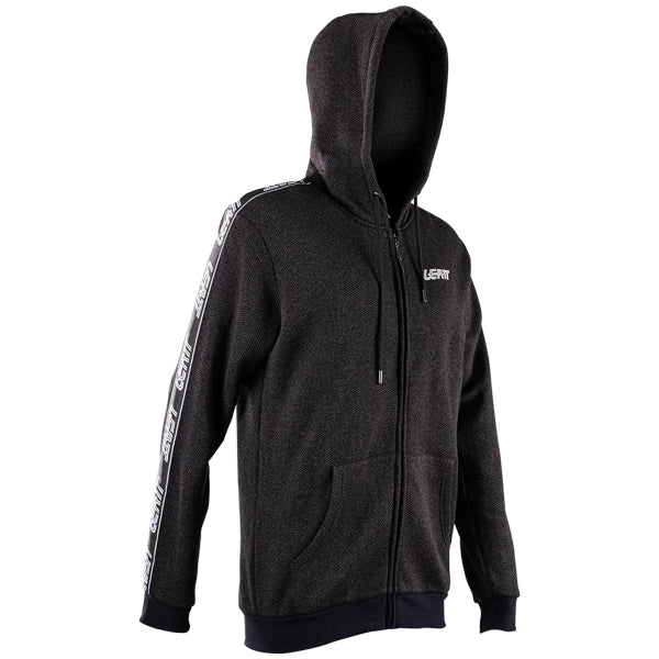 5026081770 - Leatt - Tech Zip Hoodie - colors: Black, Brass Brown - sizes: XL product photo