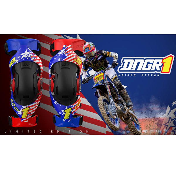 Pod MX - K4 2.0 Dangerboy Limited Edition 2 Knee Brace (Pair)