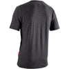 Crisp studio image on a white background of Leatt Tech T-Shirt; showing tee fit, printed graphics, and crew neckline; SKU 50260816; Sizes: S-3XL