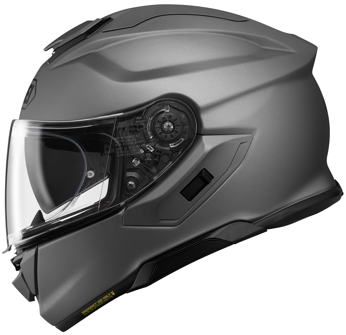 shoei gt air helmet solid GT-Air 3 FISHING TACKLE Gike Helmet Color:Saddle Tan (Vegan Leather) aerodynamic shape ensures a