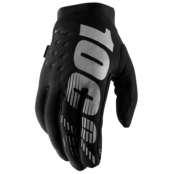 Product photo of 100%, Brisker Gloves (Womens), Offroad Gloves, SKU 33305732, color options Black/ Grey, Neon Pink/ Black, sizes MD, LG, SM, XL