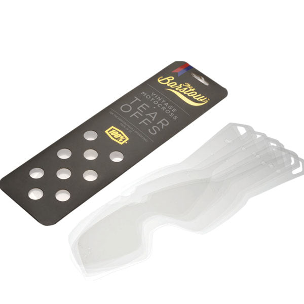Product photo of 100%, Goggle Tear-Offs, SKU 51011-010-02