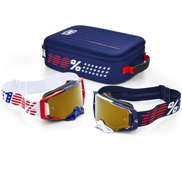 100% - Dual Armega Patriot Pro Pack Goggle