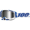 Product photo of 100%, Racecraft 2.0 Goggle (Mirror Lens), Goggles, SKU 26013083, color options Arbis, Mirror Silver Lens, Mayfair, Mirror Silver Lens, Maho, Silver Flash Lens, Concordia, Mirror Blue Lens, Airblast, Mirror Silver Lens, Blue, Mirror Blue Lens, Fremont, Mirror Blue Lens, Red, Mirror Red Lens and more