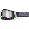 Catalog studio image of 100%, Racecraft 2.0 Goggle (Mirror Lens), Goggles, SKU 26013604, color options Arbis, Mirror Silver Lens, Mayfair, Mirror Silver Lens, Maho, Silver Flash Lens, Concordia, Mirror Blue Lens, Airblast, Mirror Silver Lens, Blue, Mirror Blue Lens, Fremont, Mirror Blue Lens, Red, Mirror Red Lens and more