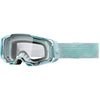 Detailed studio photograph of 100%, Armega Goggle w/ Clear Lens, Goggles, SKU 26013246, color options Viggo, Furious, Klein, Albar, Esterel, Fargo, Blue, Livingaad and more