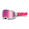 Clean studio photo on a white background of 100%, Accuri 2.0 Goggle (Mirror Lens), Goggles, SKU 26013276, color options Fairbanks, Mirror True Gold Lens, Samba, Mirror Silver Lens, 2028, Mirror Blue Lens, Yumiko, Mirror Silver Lens, Torken, Mirror Red Lens, Risland, Mirror True Gold Lens, Razza, Mirror Silver Lens, Neon Yellow, Mirror Silver Lens and more