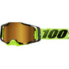 High-resolution studio image of 100%, Armega Goggle (Mirror Lens), Goggles, SKU 5622101300, color options Furious, Mirror Silver Lens, Klein, Mirror True Gold Lens, Viggo, Mirror Flash Silver Lens, C-Bad, Mirror Red Lens, Red, Mirror Red Lens, Corbin, Mirror Red/Blue Lens, Oversized Deep Red, Mirror Flash Silver Lens, CW2, Mirror Red Lens and more