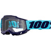 Studio photo of 100%, Accuri 2.0 Goggle (Clear Lens), Goggles, SKU 5641205800, color options 2028, Fairbanks, Samba, Torken, Yumiko, Ferran, Matigofun, Schrute and more