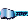 Catalog studio image of 100%, Accuri 2.0 Goggle (Mirror Lens), Goggles, SKU 26013471, color options Fairbanks, Mirror True Gold Lens, Samba, Mirror Silver Lens, 2028, Mirror Blue Lens, Yumiko, Mirror Silver Lens, Torken, Mirror Red Lens, Risland, Mirror True Gold Lens, Razza, Mirror Silver Lens, Neon Yellow, Mirror Silver Lens and more
